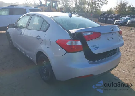 2015 Kia Forte Lx из США, поврежденный, VIN KNAFK4A61F5406568